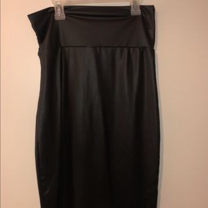 Very cute leather skirt